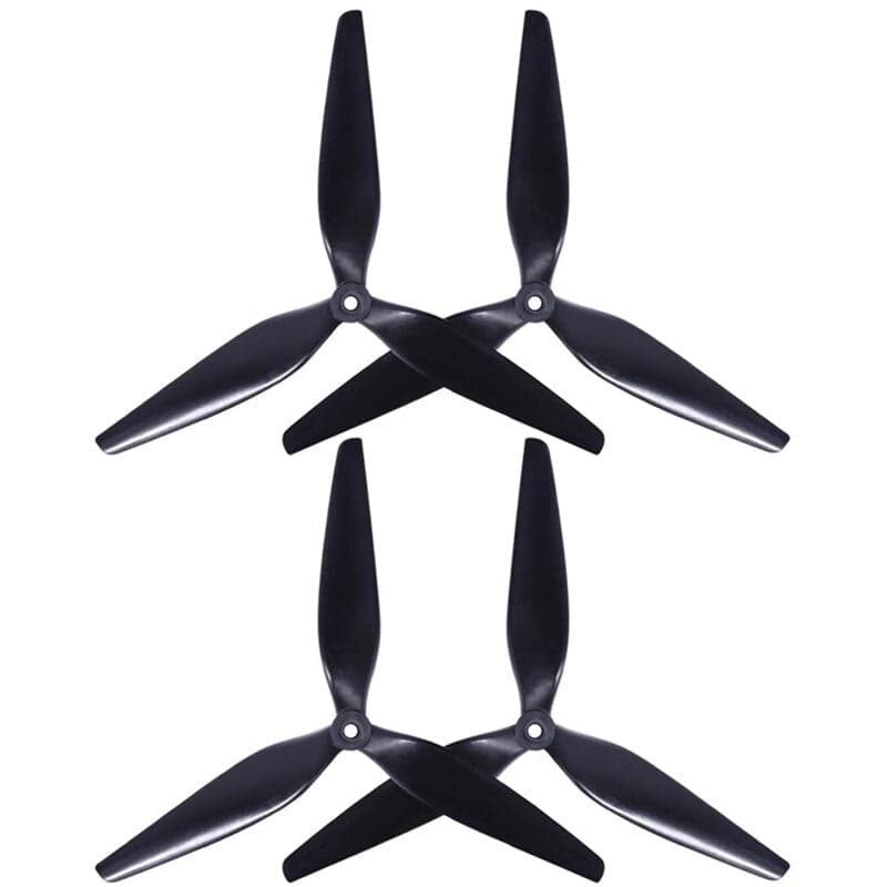 1/2Pairs HQPROP 8X4.5X3 Propeller – 8045 3-Blade CW/CCW Nylon Props For RC FPV Multirotor Drone Quadcopter Airplane Cinelifter
